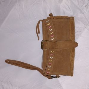 Brown handbag